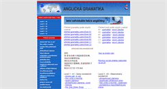 Desktop Screenshot of grammar.cz