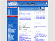 Tablet Screenshot of grammar.cz